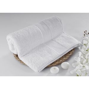 منشفة الوجه قطن جاكادرينا، 33×33 سم - ابيض