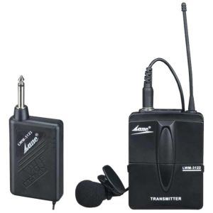 ميكروفون لاسلكى لان، LWM-3122 - اسود