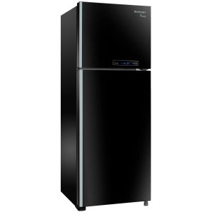 ثلاجة اي كول نوفروست ديجيتال يونيون اير، 420 لتر، 2 باب، URN-500LBG90A-DH - اسود