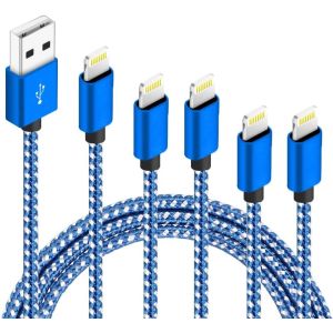 كابل USB إلى لايتننج كيندكس، 3متر، Kx3367 - أزرق