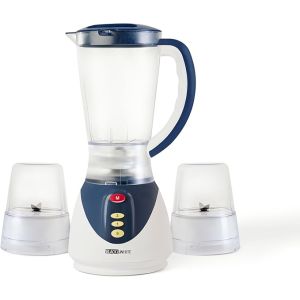 خلاط كهربائي بلاك اند وايت، 1.5 لتر، 500 وات، مطحنتين، BL-5000 - ابيض كحلي