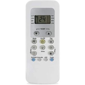 ريموت كنترول تكيف متوافق مع كارير، RG56N/BGEF - ابيض