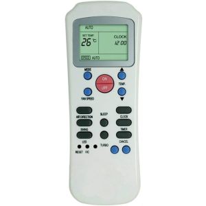 ريموت كنترول تكيف متوافق مع كارير، R14A R14A/CE R14/CE - ابيض