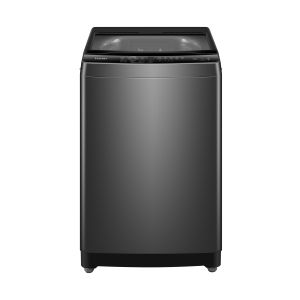 غسالة ملابس فوق اتوماتيك تحميل علوي هاير، 10 كجم، HWM100-316S6 - فضي داكن