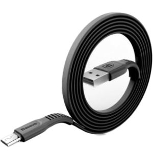 كابل Micro USB باسيوس، 1 متر - اسود