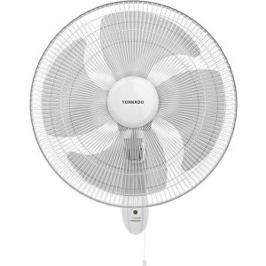 مروحة حائط تورنيدو، 16 بوصة، 4 ريشة، 3 سرعات، TWF-16W - ابيض
