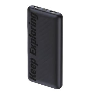 باور بانك اورايمو توست 10 برو Ii، سعة 10000 مللي امبير، 3 منافذ، Opb-P118Q - رمادي