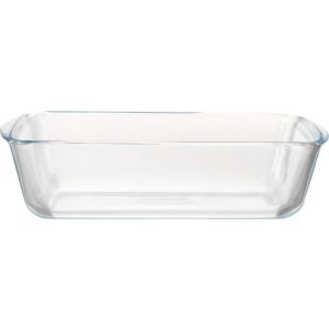 قالب كيك زجاج حرارى بايركس، 1.5 لتر، 28×12×8 سم - شفاف