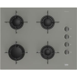 بوتاجاز غاز بلت ان بيكو، 4 شعلات، 60 سم، BOCD T 6010 EGE - رمادي