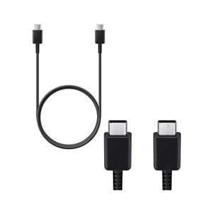 كابل USB-C إلى USB-C من سامسونج EP-DN975BBEGWW، 5 أمبير، 1 متر - أسود