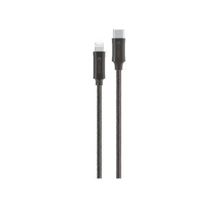 كابل USB-C إلى لايتنينج سلسلة جب من كوما موديل EC416 ، طول 1.5 متر، 5 فولت، 2.4 أمبير - أسود