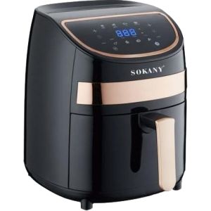 قلاية كهربائية سوكانى، 3.5 لتر، 1000 وات، SK-8011 - اسود